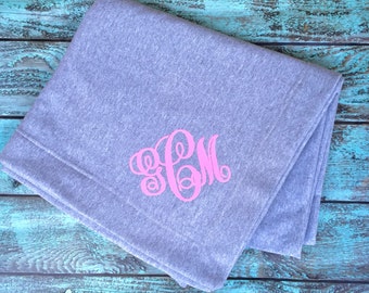 Monogrammed blankets, Monogram Blanket, Christmas gifts, Monogrammed gifts, Personalized gifts, Outdoor Wedding, Bridesmaid gifts
