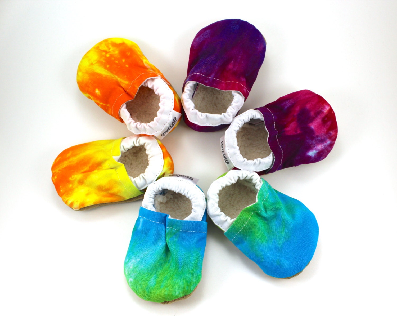 tie dye baby shoes tie dye clothing rainbow baby by ...