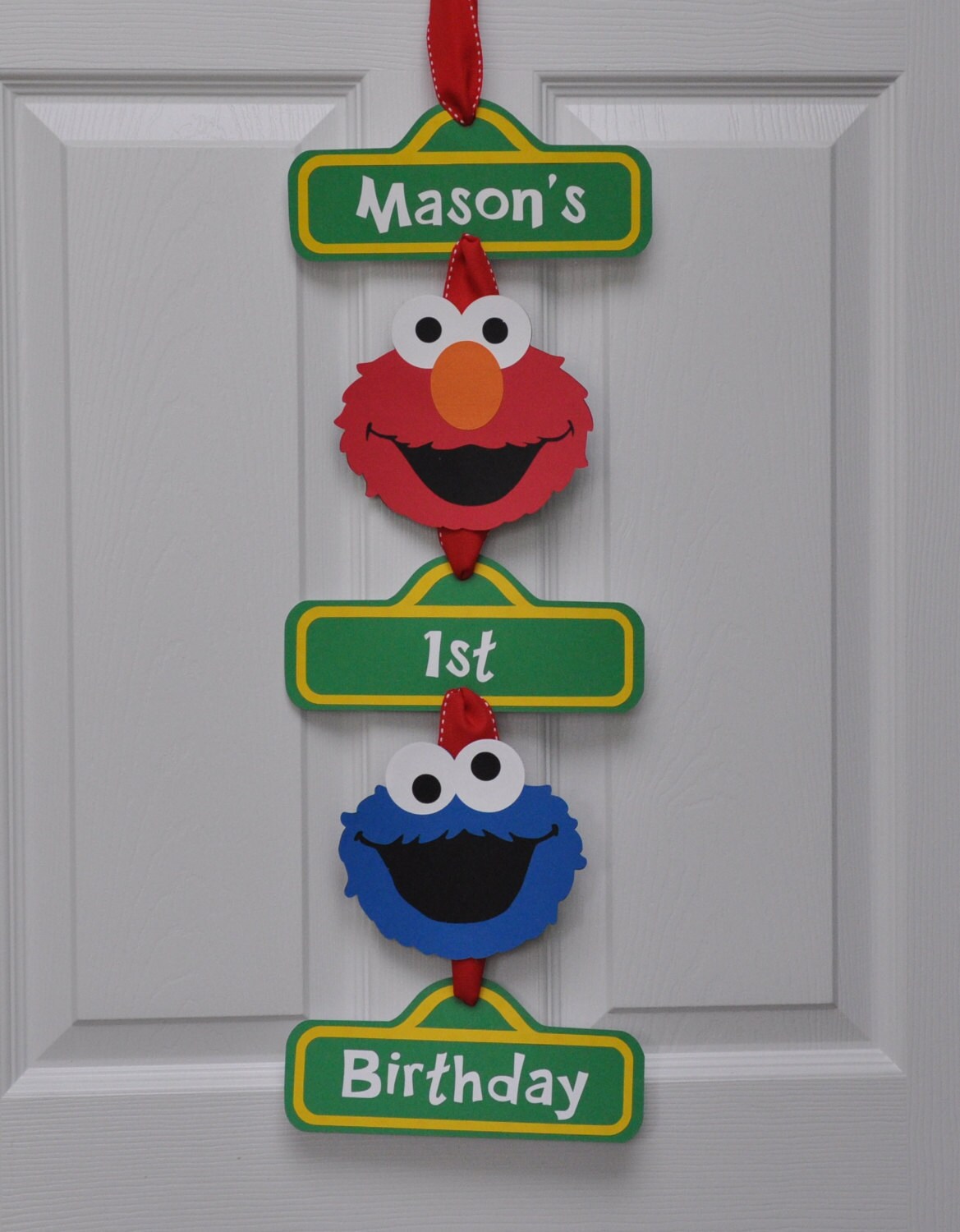 Sesame Street Door Sign Sesame Street Party