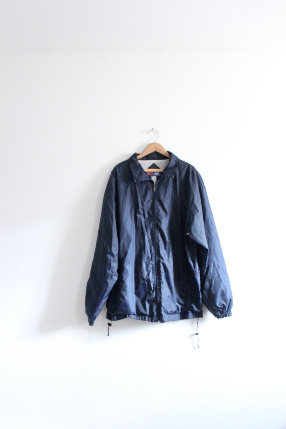 Basic 90s Baggy Windbreaker Jacket