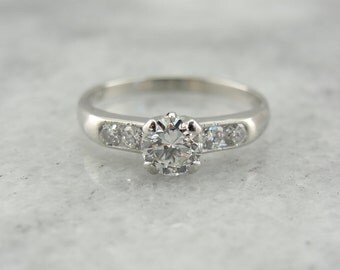 Pretty Buttercup Setting with Sparkling Diamond by MSJewelers