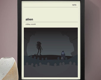 Alien Movie Poster - Movie Poster, Movie Print, Film Poster, Film Print