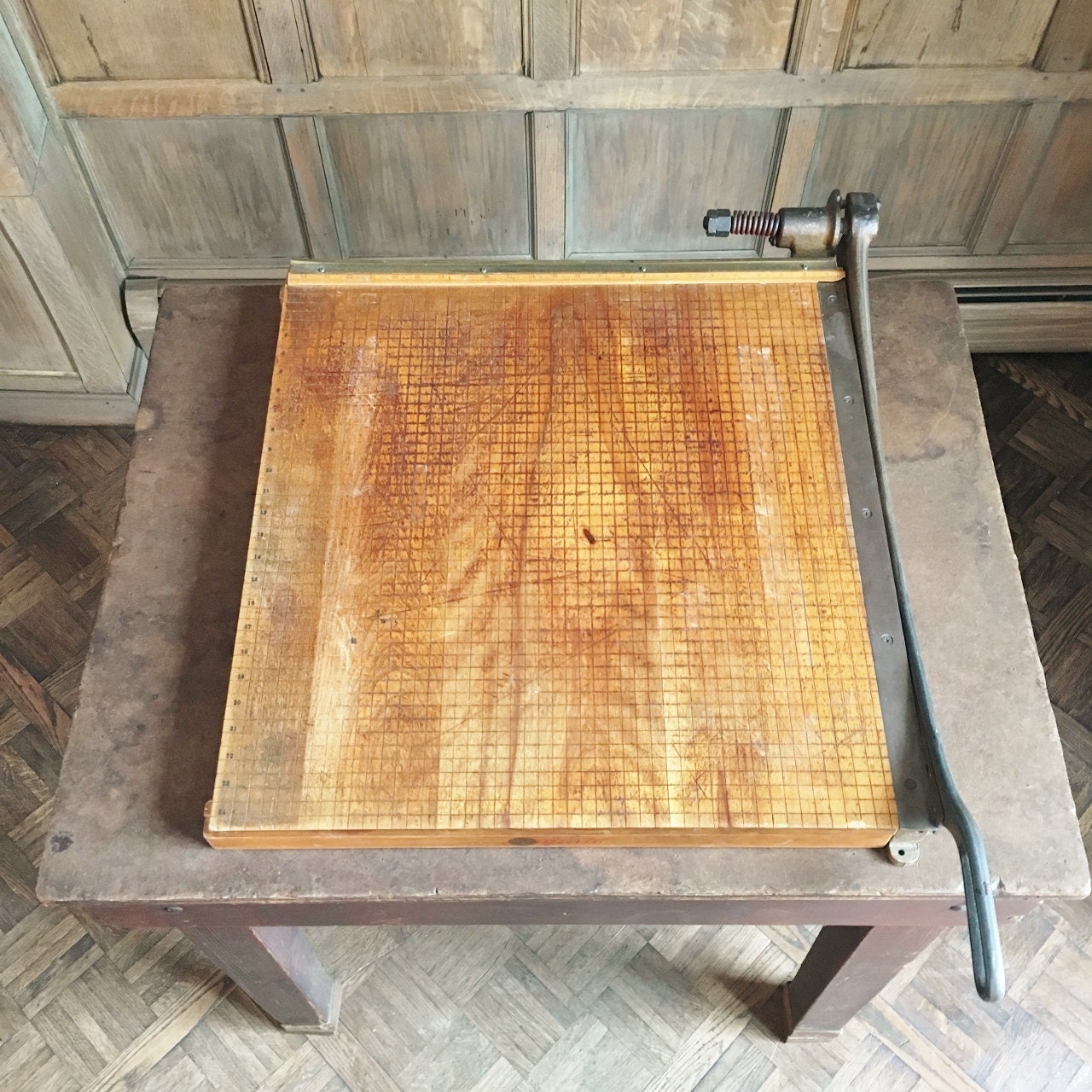 Vintage Paper Cutter Extra Large Ingento Paper Cutter