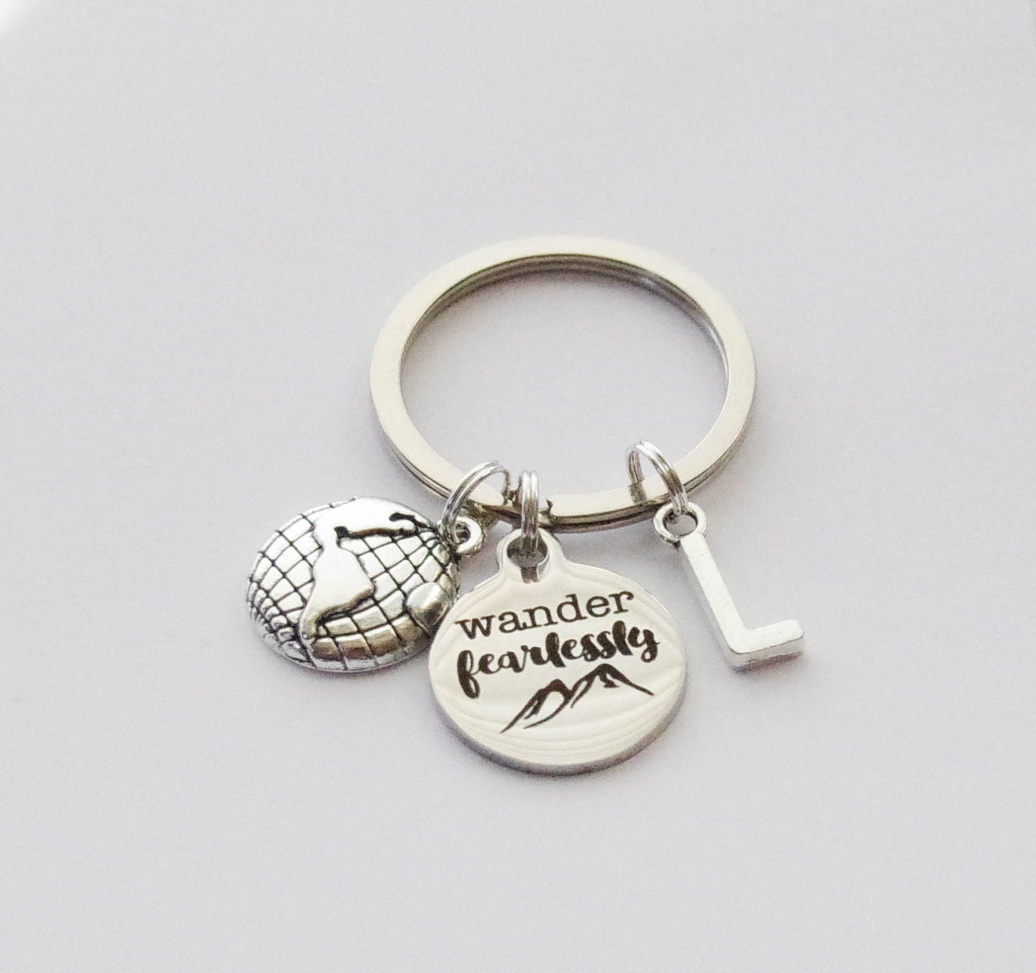 Graduate Gifts Travel Keychain Wander Keychain Travel