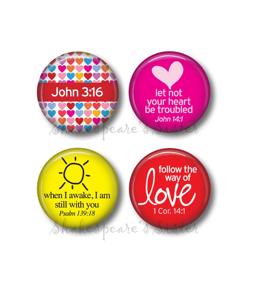 Christian Magnets Fridge Magnets Bible Verse Magnets 4