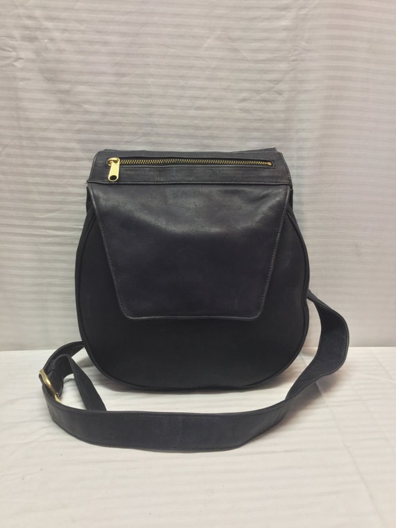 Boulder Ridge Leather purseBag Blue Leather Shoulder Bag