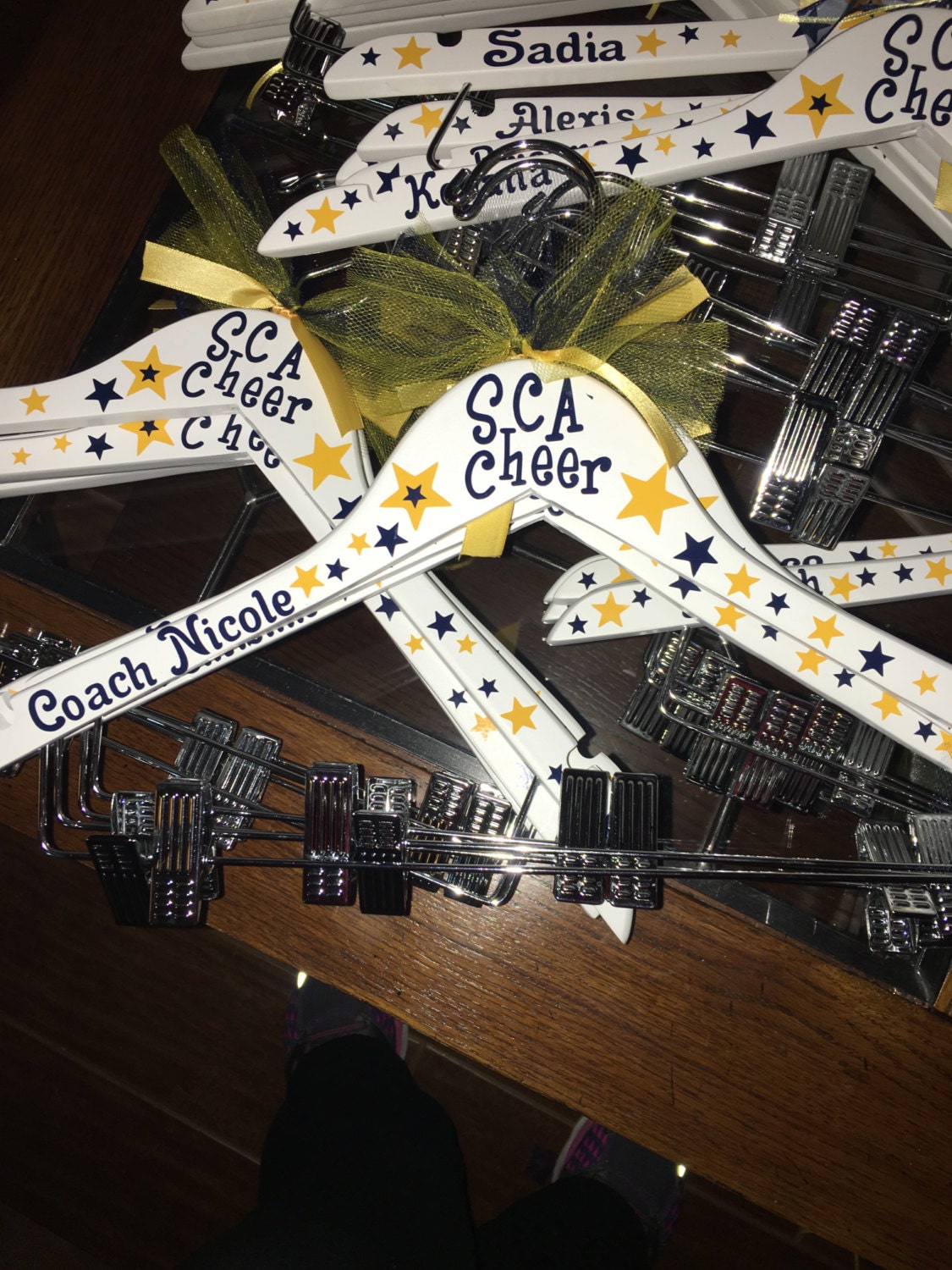 Cheerleader uniform hanger dance costume hanger Summit