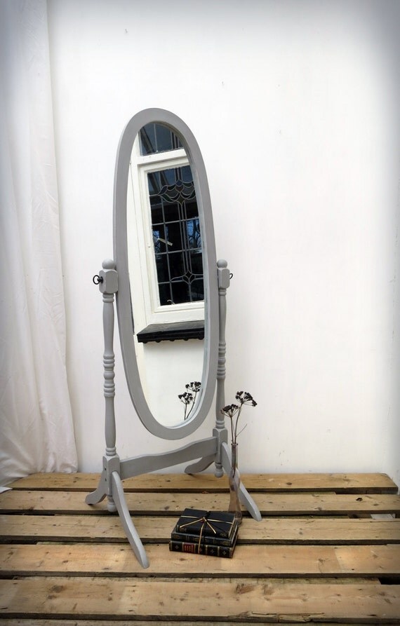Vintage Cheval Mirror Full Length Floor Standing