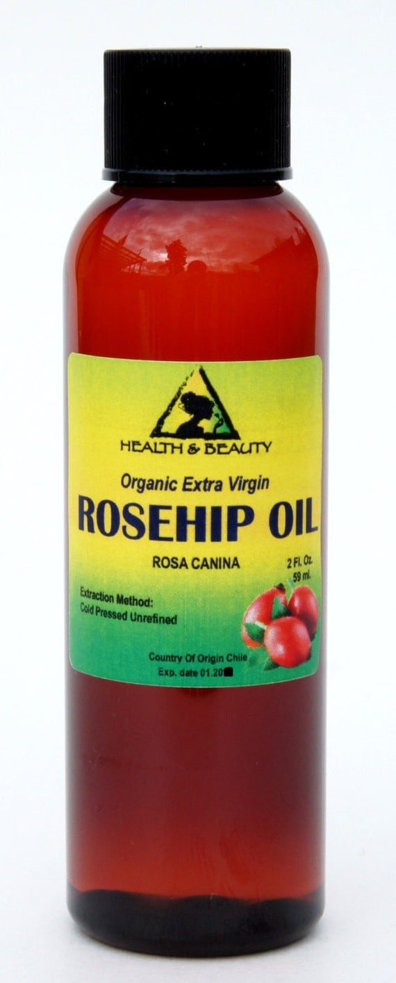 2 oz ROSEHIP SEED Oil UNREFINED Organic Extra by HBOilsCenter
