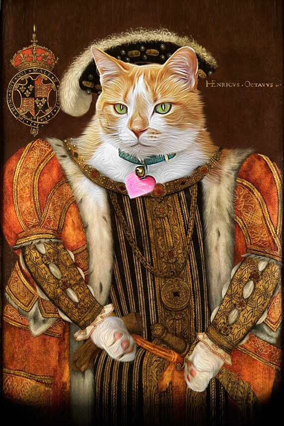 Custom Renaissance Dog Painting Custom Renaissance Dog Painting