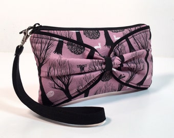 pink goth bag