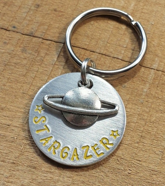 Astronomy Keychain Astronomy Gift Space Key Chain Space