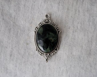 Crocodile Skin Jasper Pendant
