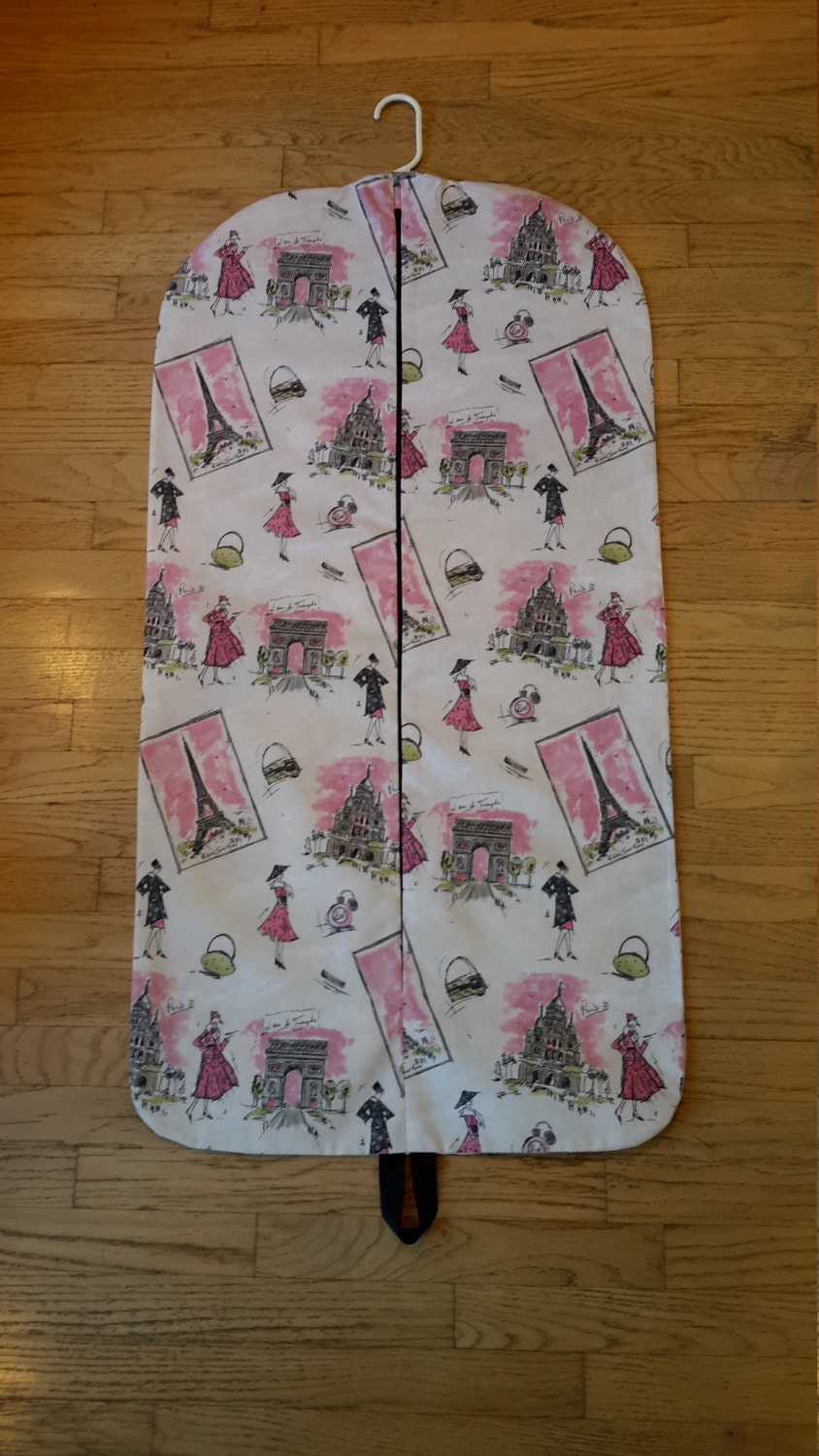 Women's Pink Parisian Hanging Garment Bag