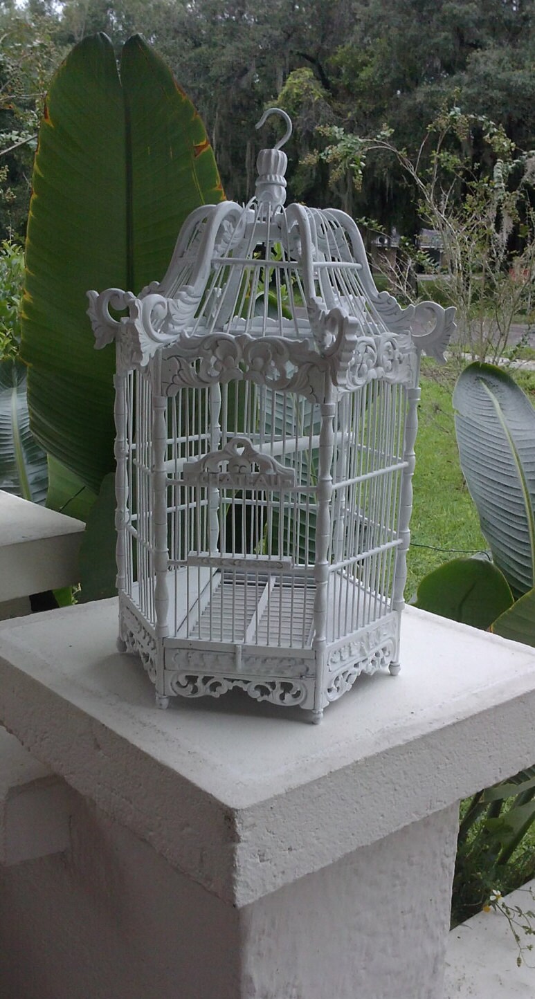 Charming ornate decorative Bird Cage for your home decor.