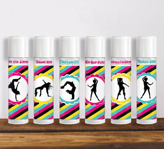 Hip Hop Party Favors Gymnast Party Favors Dance Team Party
