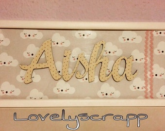 Artículos similares a Los delfines y buzo nombre banner en Etsy