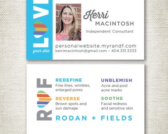 Rodan and Fields Business Cards