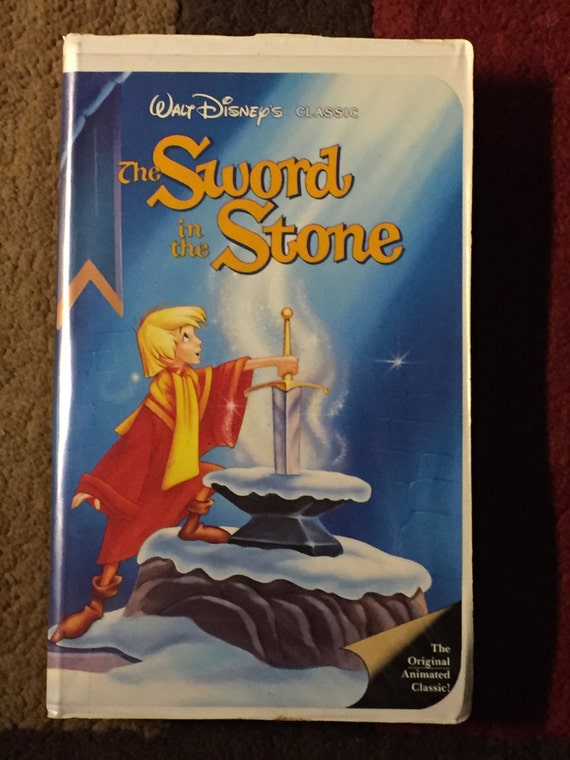 Walt Disney Classic Sword in the Stone VHS Black Diamond