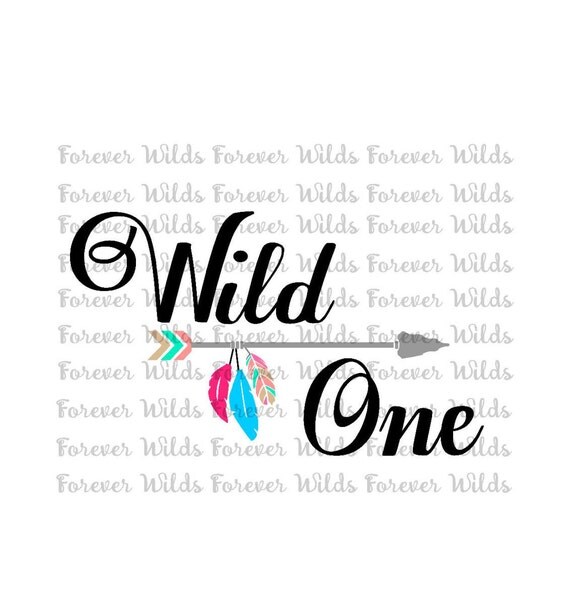 Download Wild one SVG first birthday svg feathers arrow svg