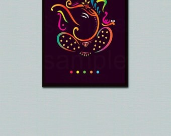 Ganesh Wall Art ganesh art | etsy Ganesh Wall Art ganesh art | etsy
