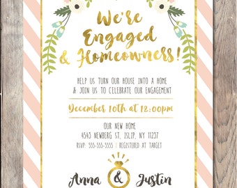 Engagement And Housewarming Party Invitations 5