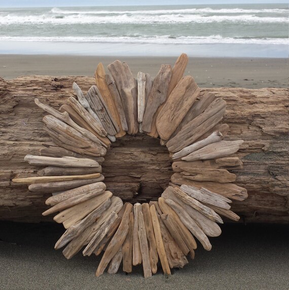 Driftwood WreathDoor Hanger by DriftThroughIt on Etsy