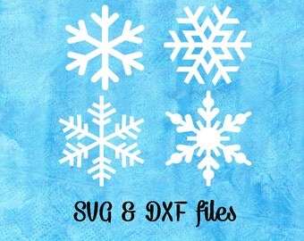 Snowflake SVG Cut Files, Christmas SVG, Silhouette DXF, Studio3 files, Snowflake Cricut downloads, Holiday Svg, Htv Iron On, Cricut Explore