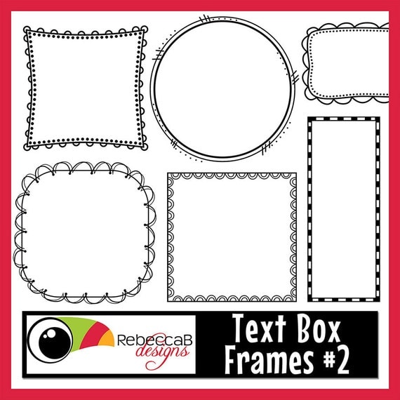 Clipart Doodle Frames Text Box Frames Frames Clipart Doodle