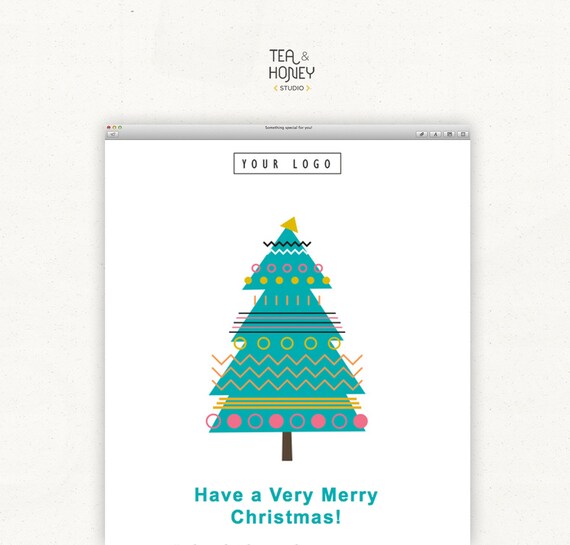 christmas tree mailchimp email template with free modern christmas tree mailchimp email template with free modern