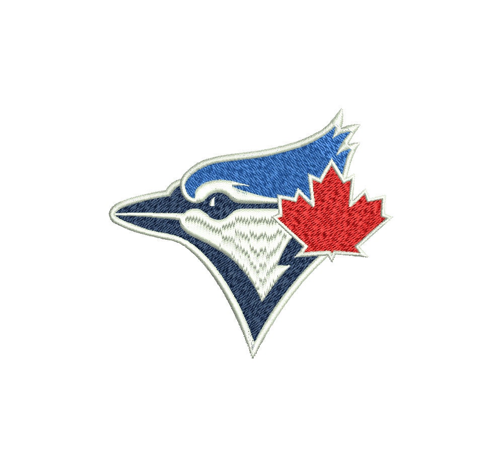 TORONTO BLUE JAYS machine embroidery design Instant