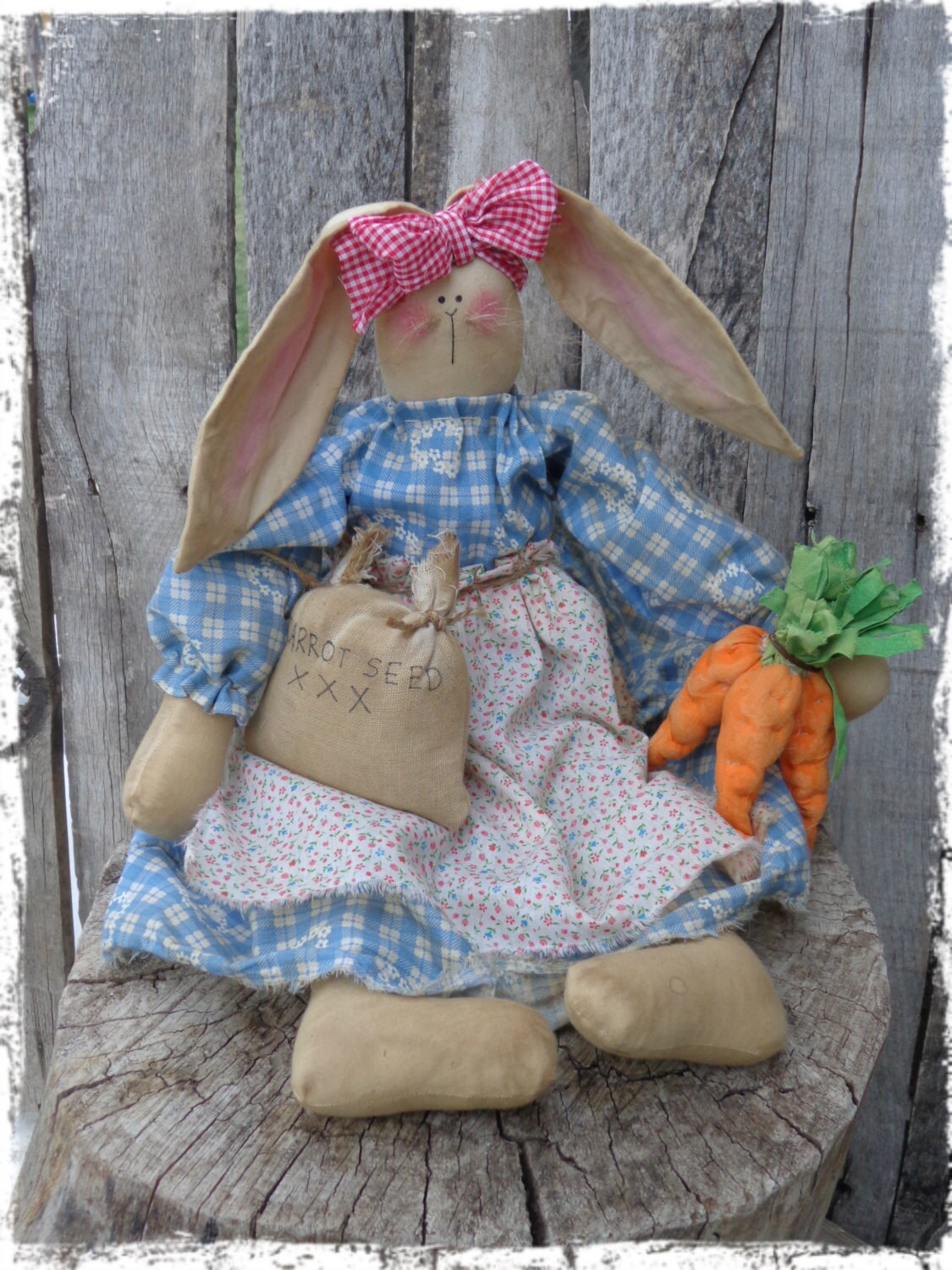 primitive bunny dolls