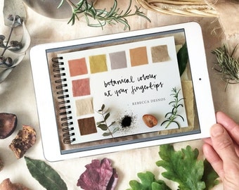 eBook - 'Botanical Colour at your Fingertips' - Plant Dyeing/Natural Dyeing