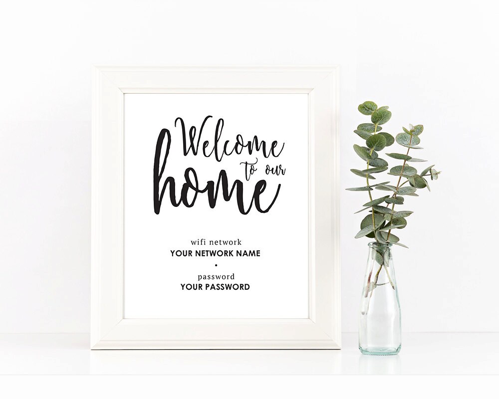 welcome home template free