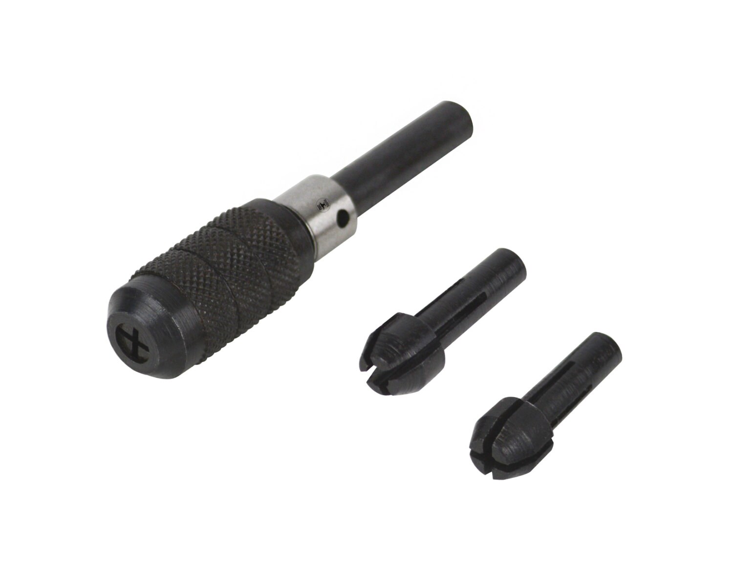 Pin Chuck Vise Set w/ 3 Collets to Hold Small Twist Drill Bits