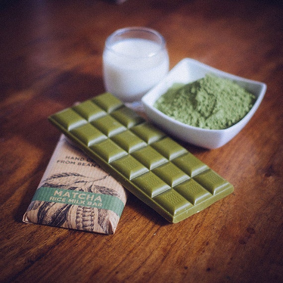 Vegan White Chocolate - Matcha Green Tea