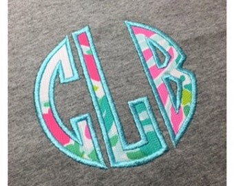 lilly pulitzer monogram shirt