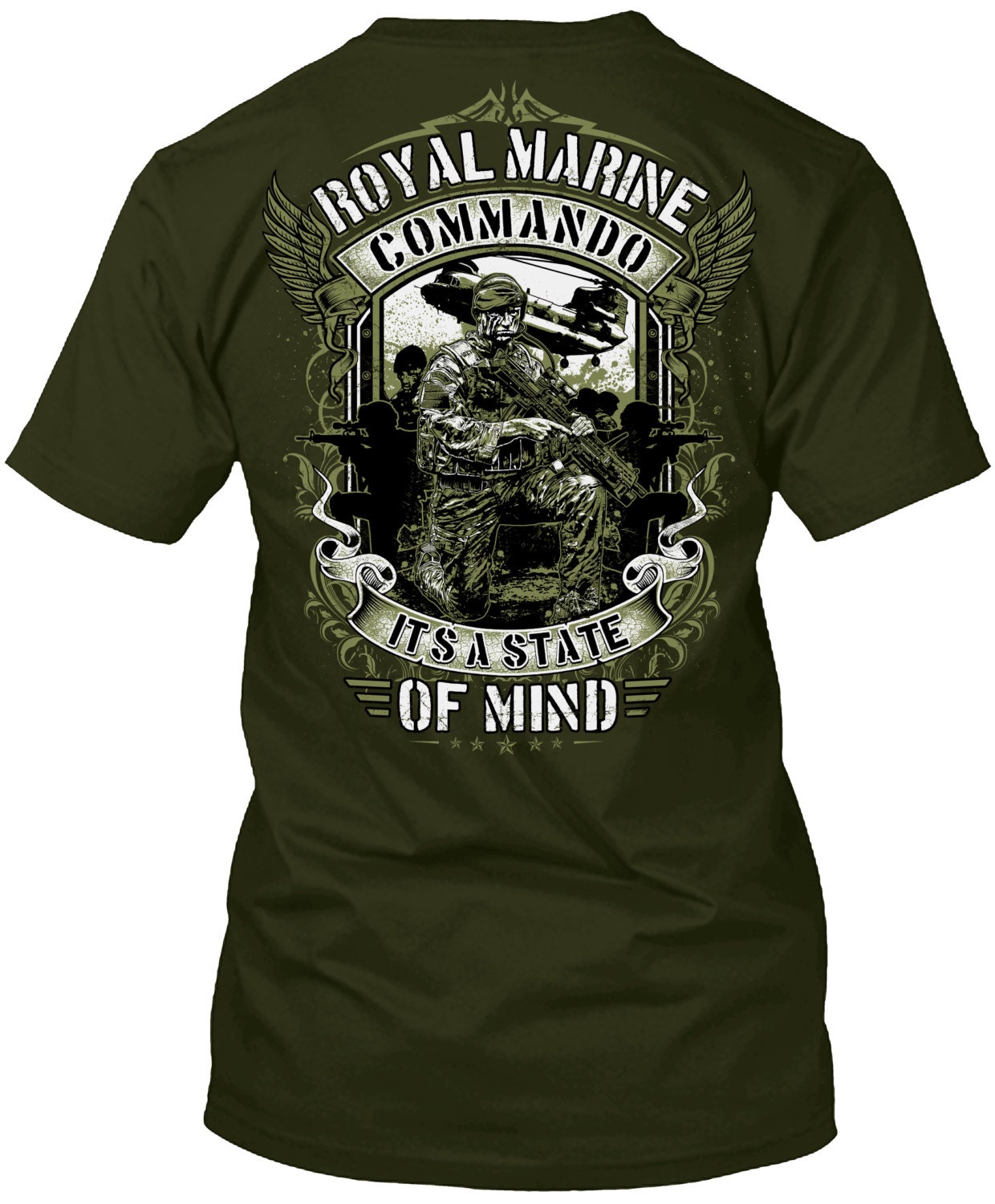 para commando tshirt