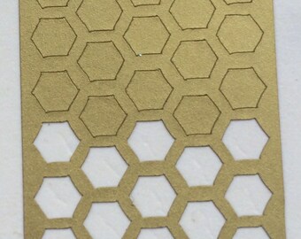 Honeycomb stencil | Etsy