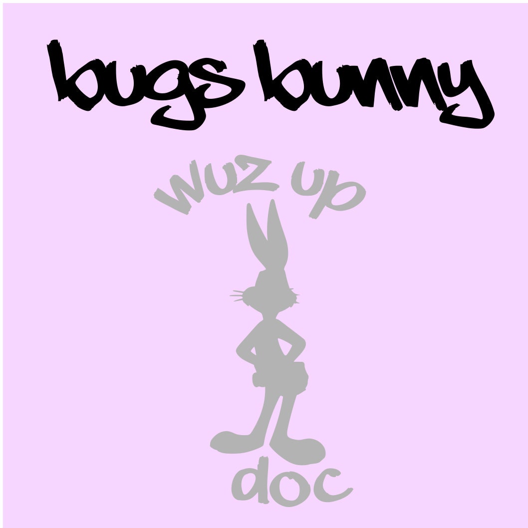 Download fcm svg png CUT files for updated Bugs Bunny