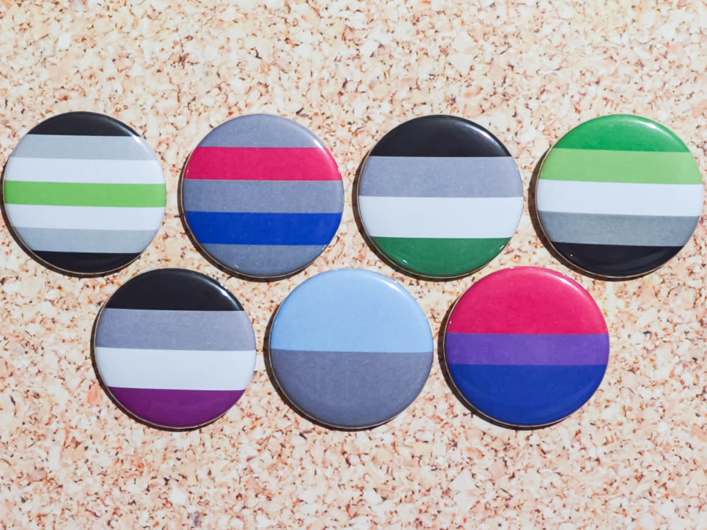 pansexual of meaning FLAG Androgynous PRIDE Match Pins & Agender Mix