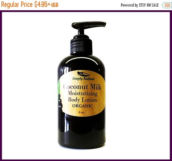35 OFF Organic Coconut Milk Lotion Great by SimplyRadiantBeauty