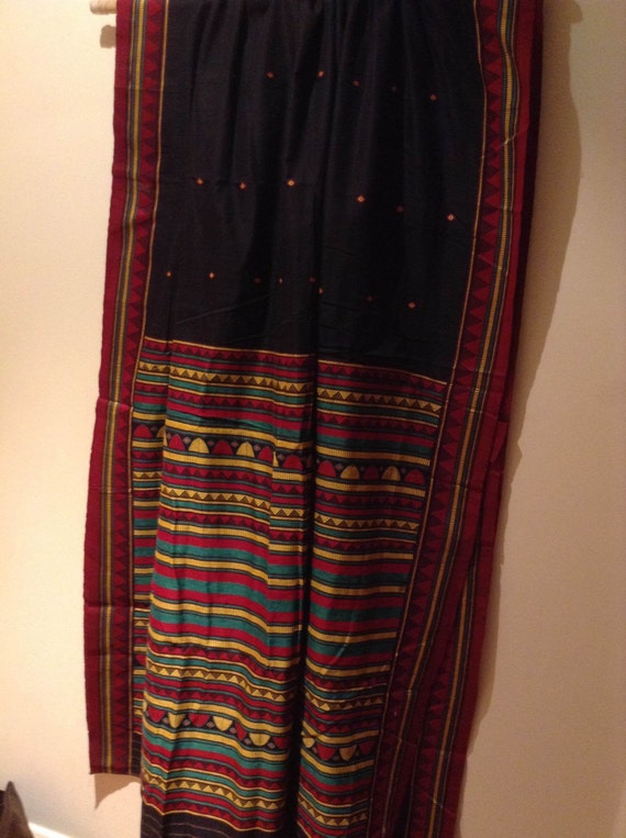 Handwoven dongria tribal saree/ indian by TheFarEastArtStudio