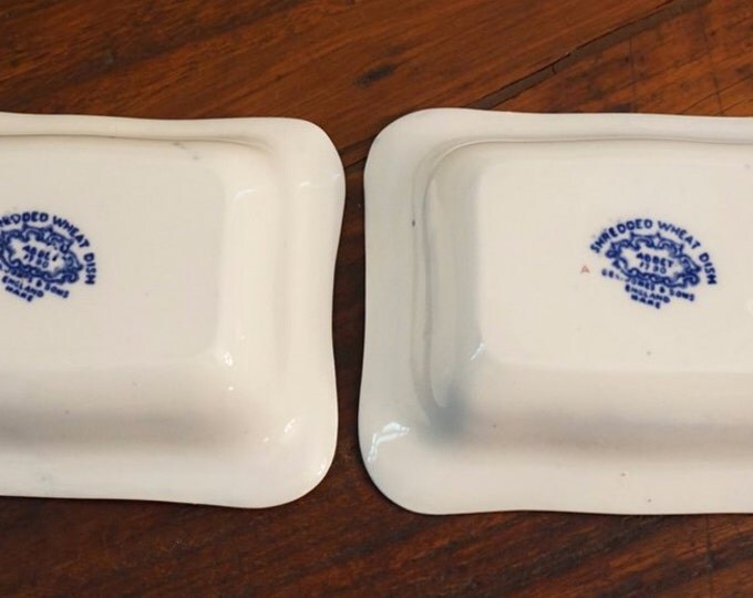 Shredded Wheat Dishes - 1920's