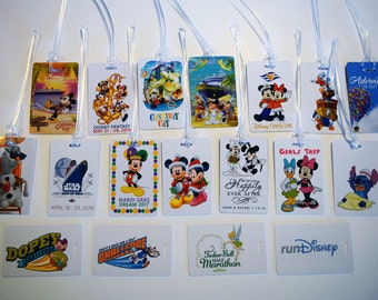 Luggage Tags Disney Vacation DCL Disney Cruise Fish Extender FE Personalized Customized
