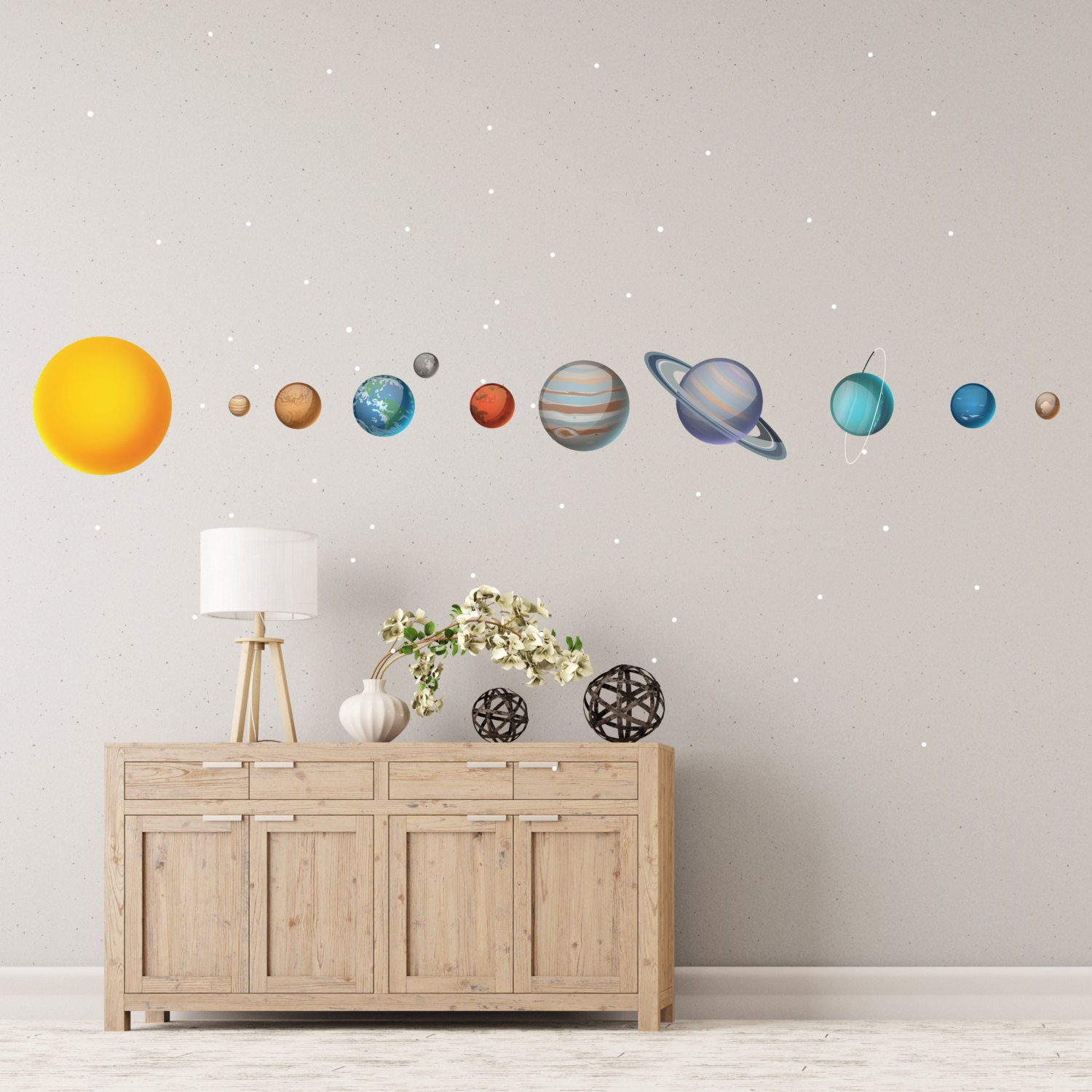 Solar System Wall Decals WDSET10019