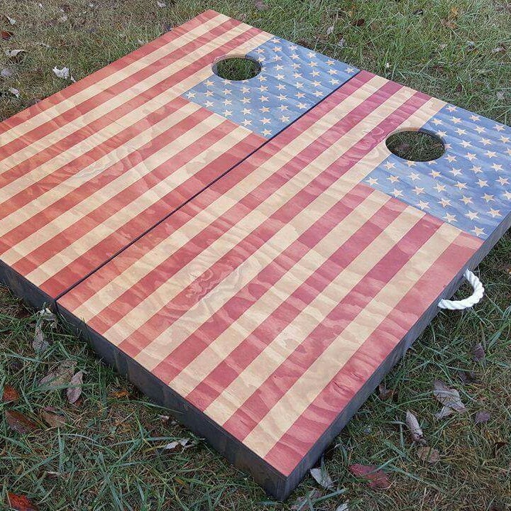 Custom Cornhole Sets & More by Milestones628 on Etsy