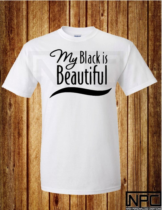 black and beautiful shirt