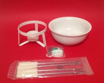 1960's Fondue Set - New: Never Been Used!
