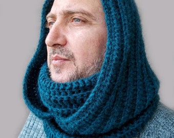 Men's Winter Scarf - Soft Cashmere Blend, Extra Long (71" X 12") Plaid Or Solid - View #4